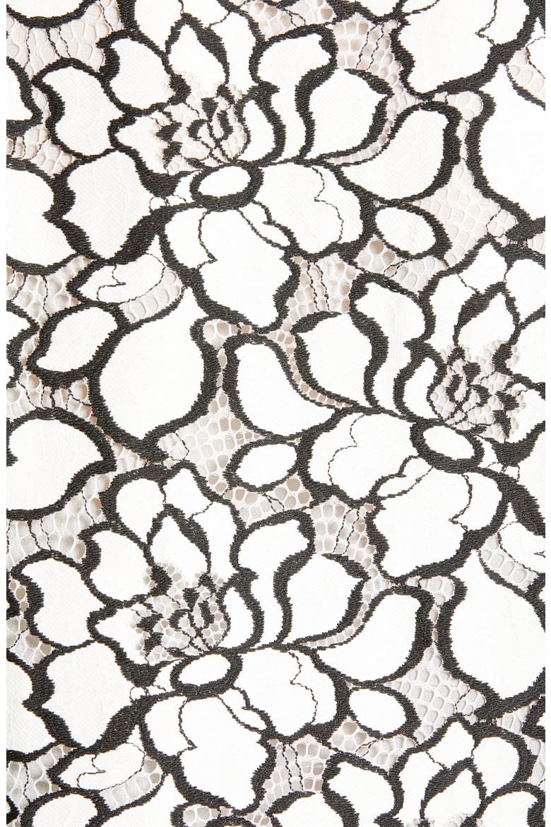 Lace Shirt, Alternate, color, WHITE/ BLACK