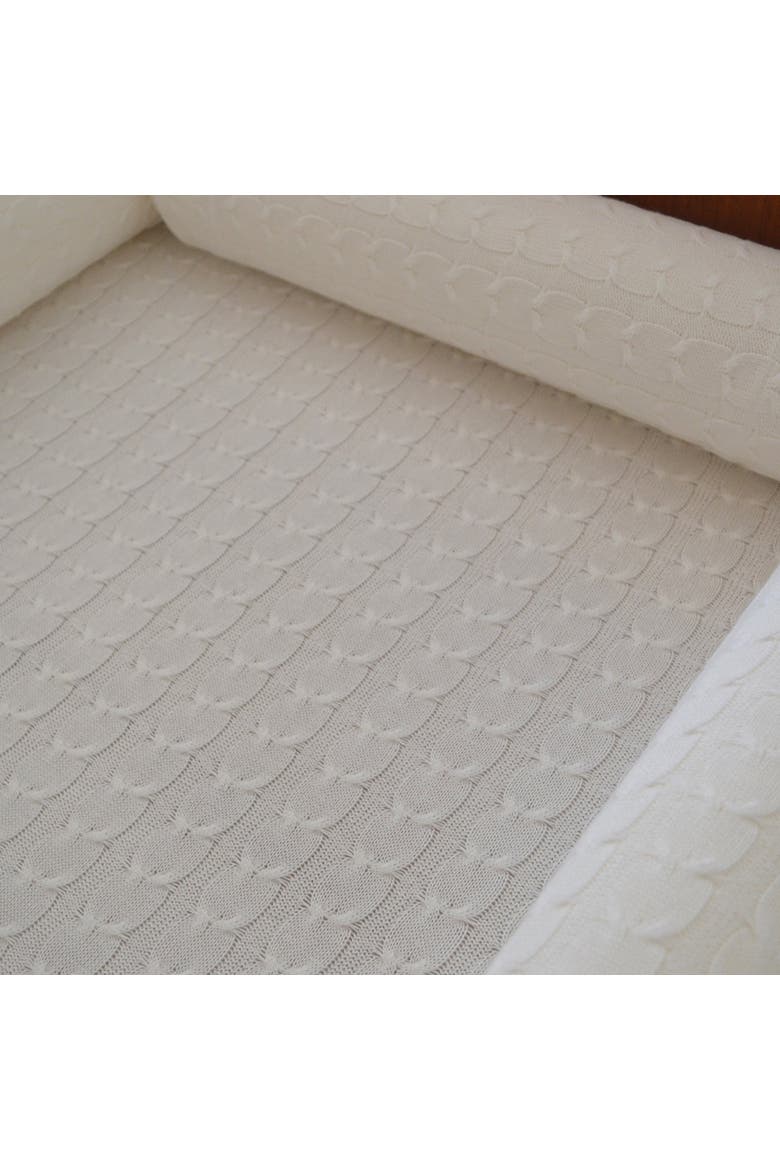 Crib Blanket, Alternate, color, Off White