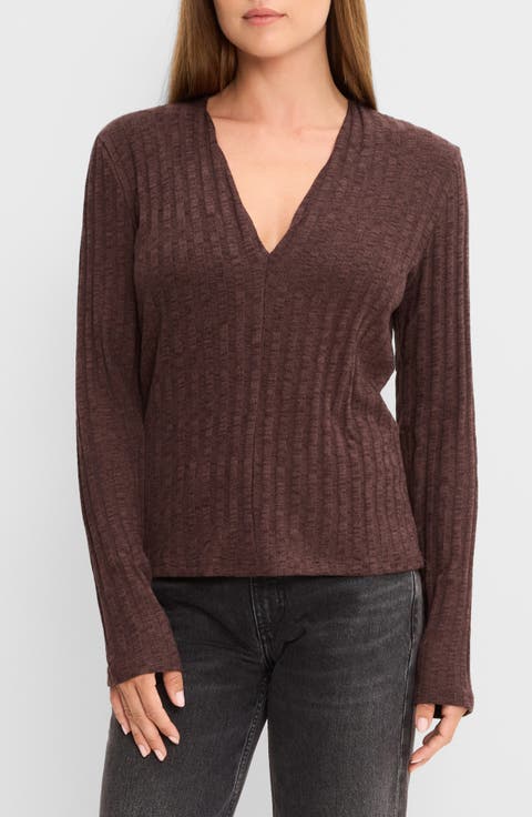 Ilona Slim V-Neck Top