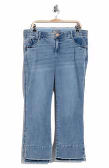 Kick Flare Step Hem Jeans