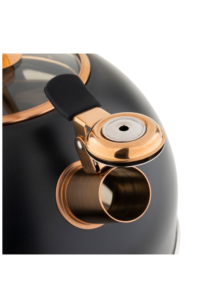 Viking 2.6-Quart Tea Kettle, Alternate, color, BLACK