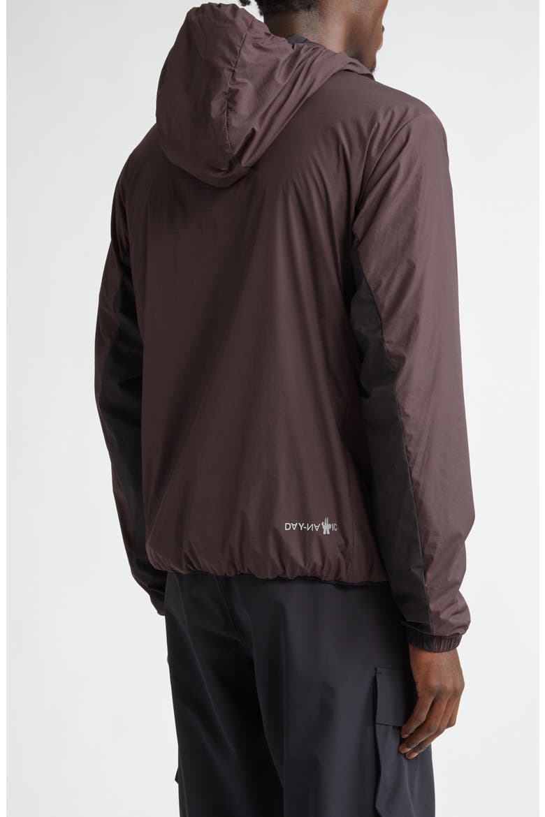 Bissen Day-Namic Ripstop Hooded Jacket, Alternate, color, DARK RED