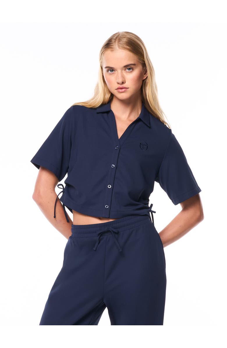 Sergio Tacchini Mattea Cabana Shirt, Main, color, Maritime Blue