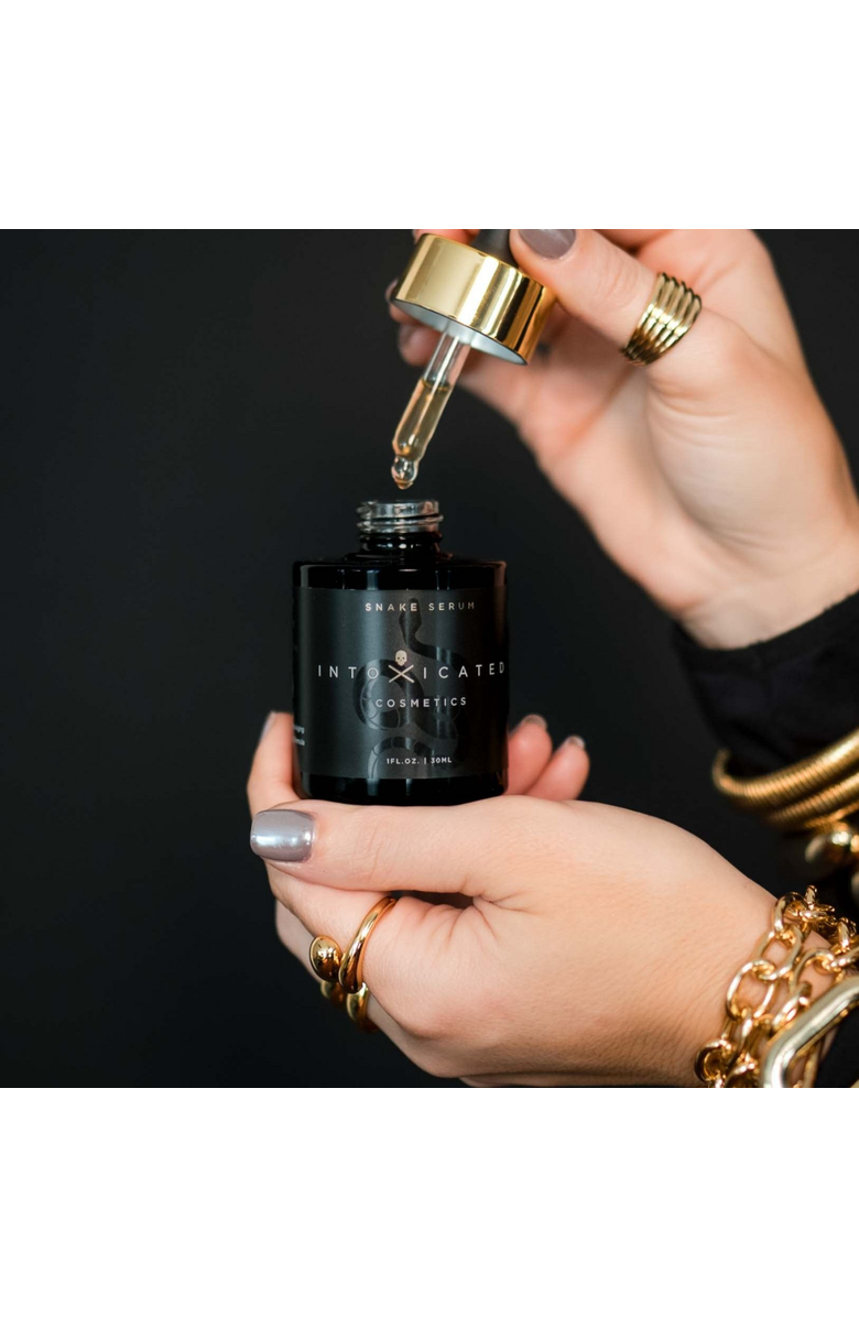 Intoxicated Cosmetics Snake Bundle (Snake Serum & Snake Eyes Eye Serum) | Anti-Aging Formulas with Vegan Snake Peptides | Lifting Formula for Daily Moisture and Eye Contour, Alternate, color, NO COLOR