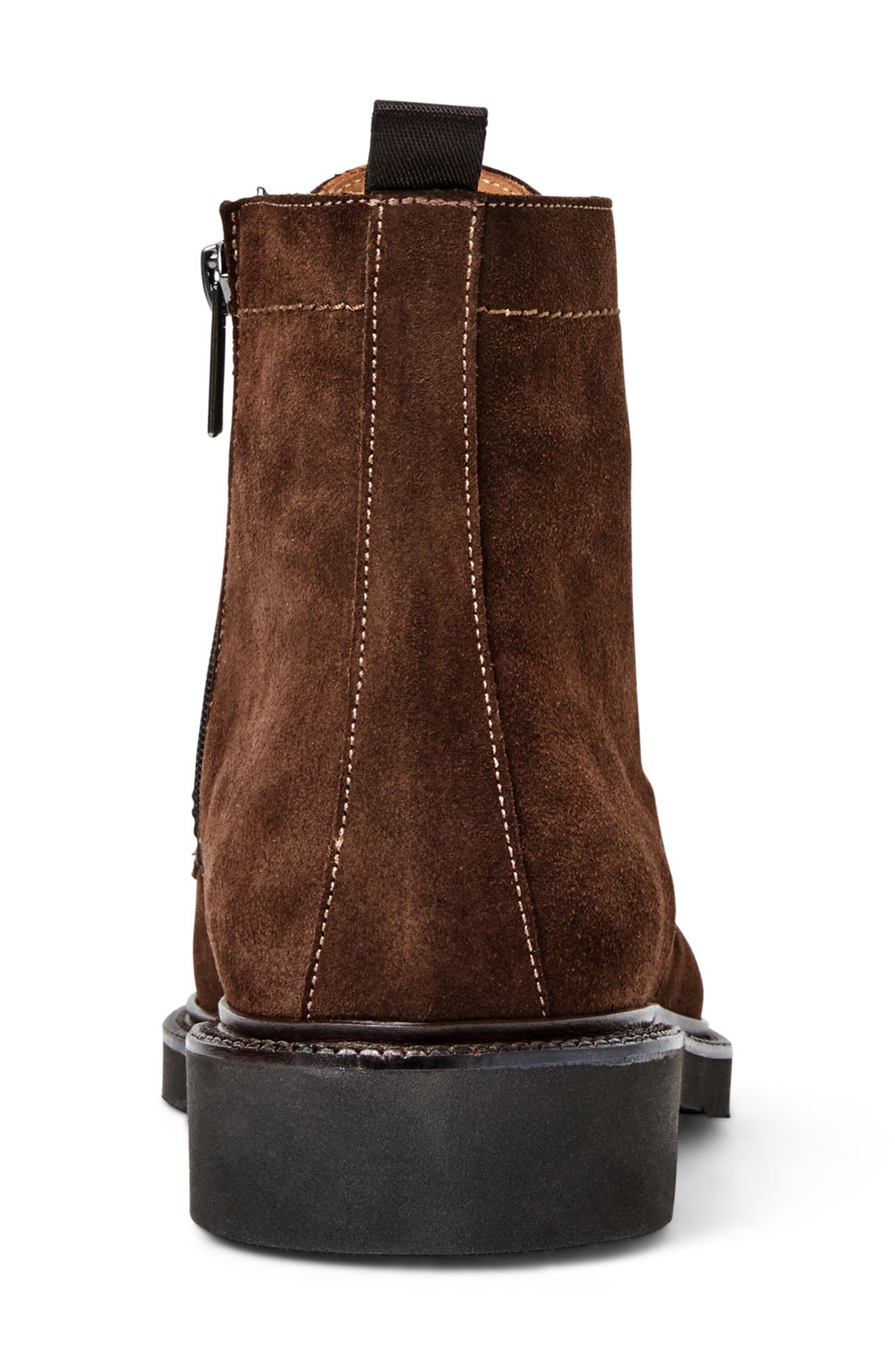 Bruno Magli Anthony Lace-Up Boot, Alternate, color, Dark Brown Suede