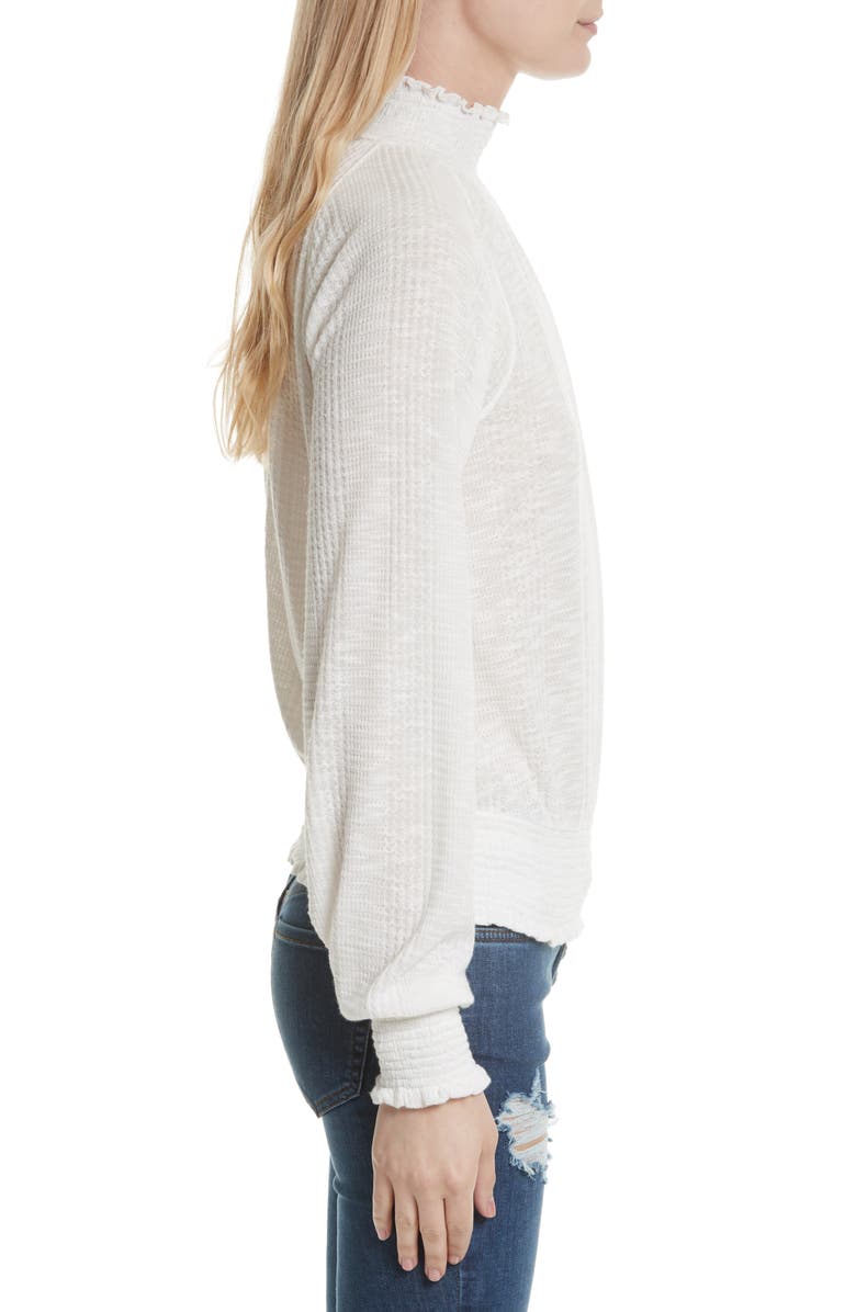 Free People Boulevard Mock Neck Top, Alternate, color, 