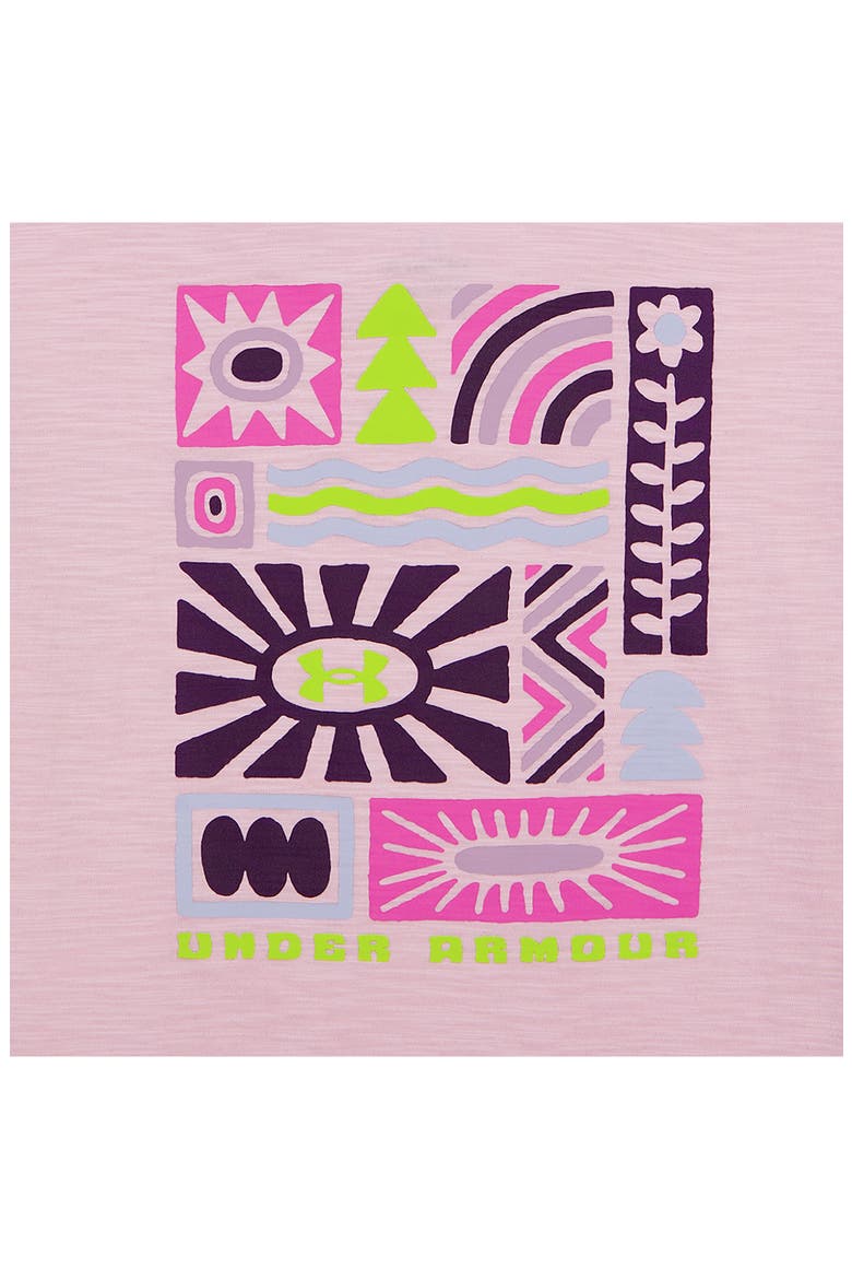Kids' Outdoor Geo Graphic T-Shirt, Alternate, color, PRIME PINK