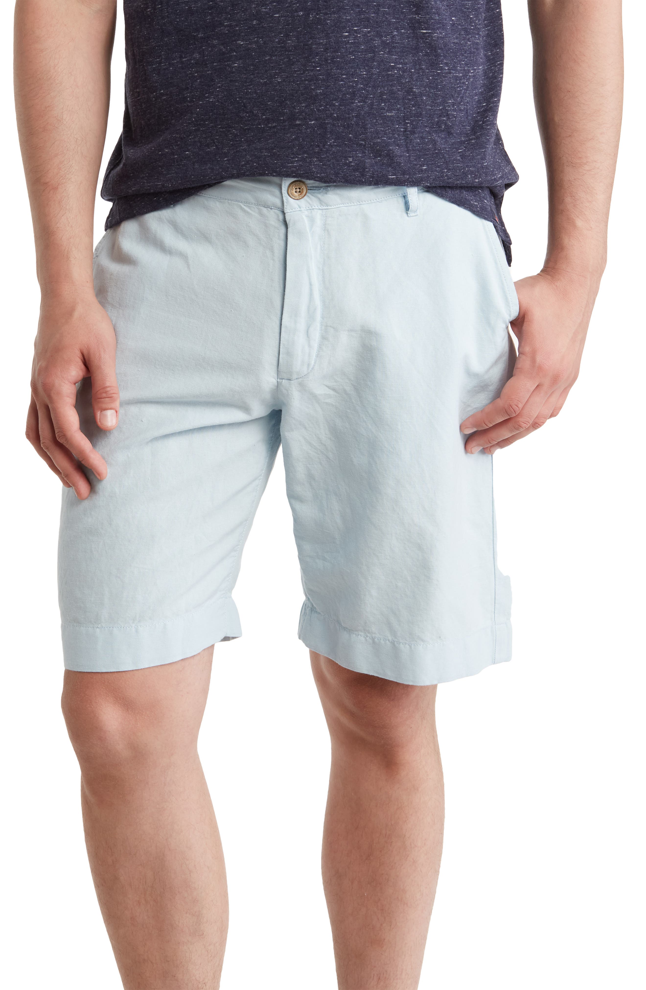 Faherty Malibu Linen & Cotton Chino Shorts