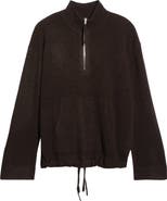 LESET Jesse Half-Zip Wool Sweater