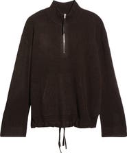 LESET Jesse Half-Zip Wool Sweater