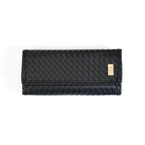Woven Jet Jewel Wallet