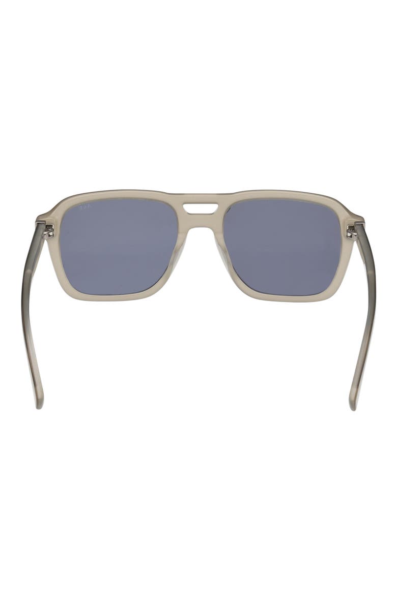 55mm Navigator Sunglasses, Alternate, color, BEIGE/ OTHER / SMOKE