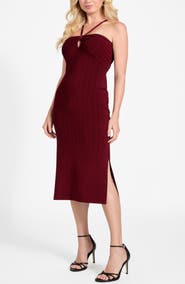 red guess dress GUESS Dress in Cherry Red, Dark Red