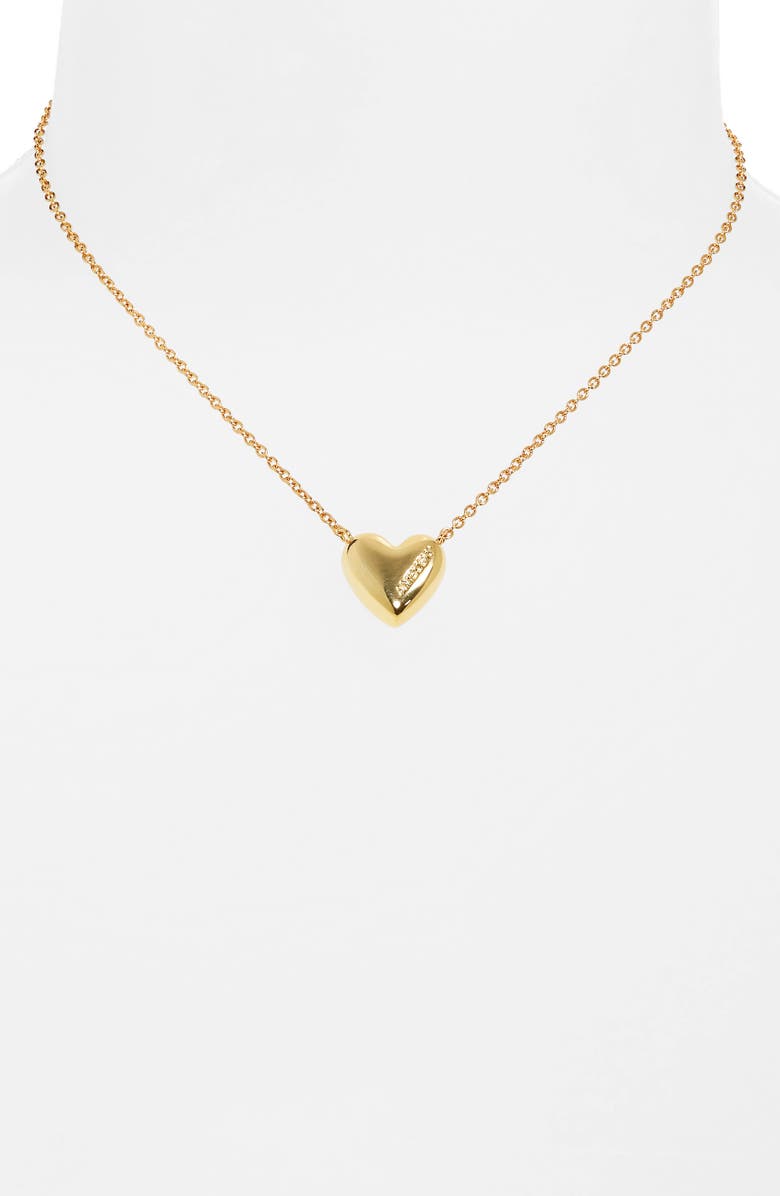 Ambush Heart Charm Necklace, Alternate, color, 