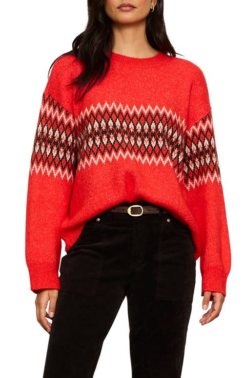 Argyle Pullover