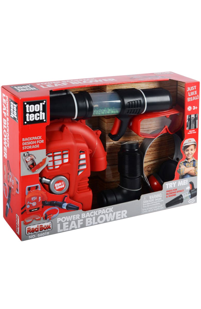 Red Box Power Backpack Leaf Blower, Alternate, color, Yellow