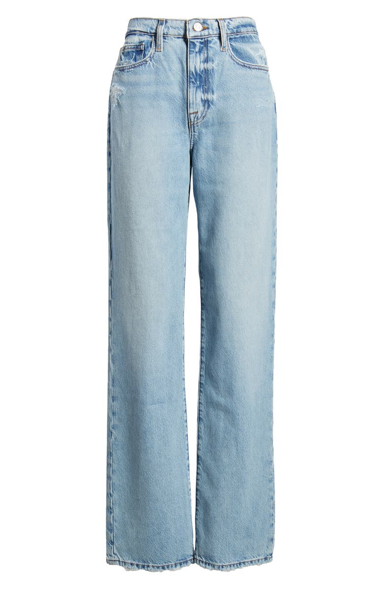 FRAME Le Jane High Waist Straight Leg Jeans, Alternate, color, 