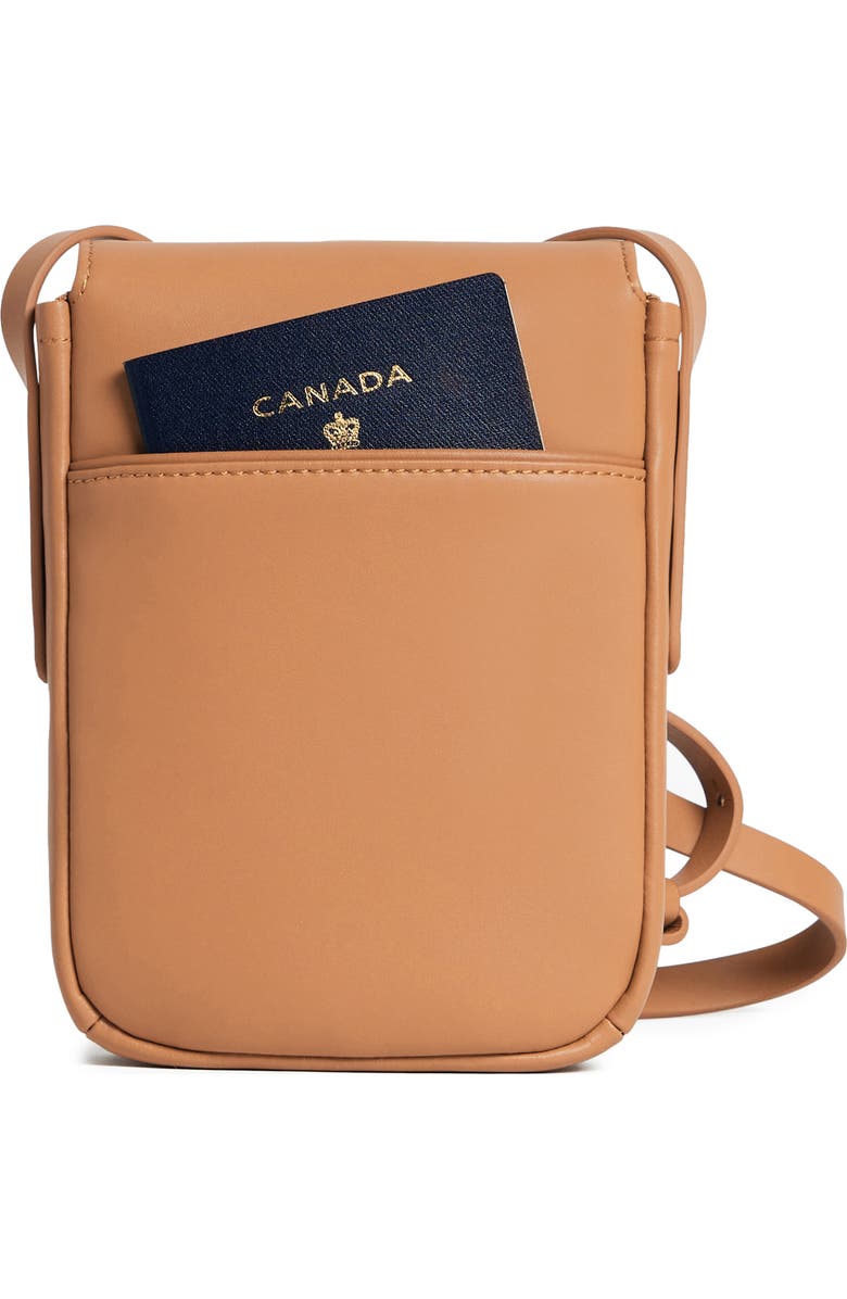 Monos Mini Metro Crossbody Bag, Alternate, color, Saddle Tan
