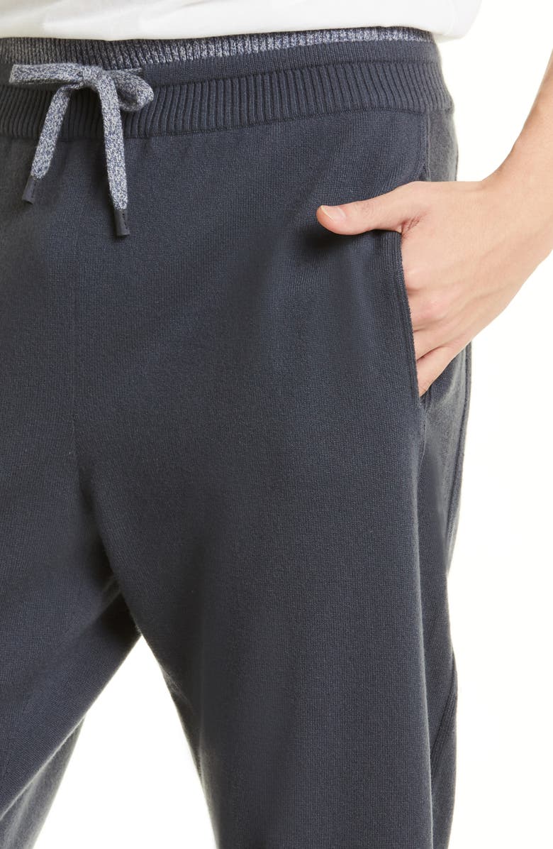 Loro Piana Snow Wander Baby Cashmere Joggers, Alternate, color, 