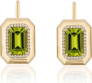 GOSHWARA G-Classic Emerald Cut Drop Earrings