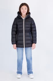 Michael Kors Kids' Cinch Waist Puffer Jacket
