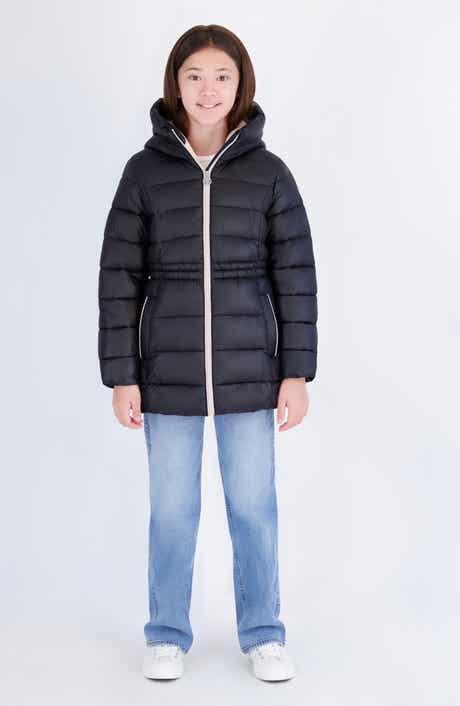 Kids' Cinch Waist Puffer Jacket