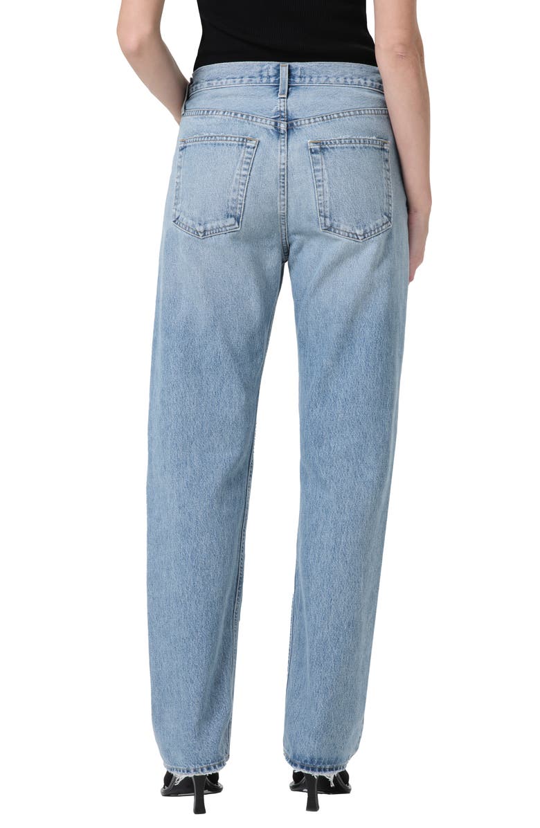 AGOLDE Kelly High Waist Relaxed Straight Leg Jeans, Alternate, color, Harmonic