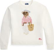 Polo Ralph Lauren Polo Bear Crewneck Cotton Sweater