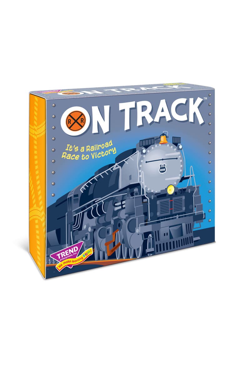 ON TRACK Three Corner Card Game, Alternate, color, Multicolored