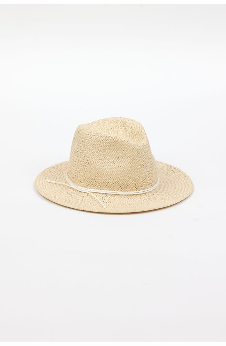 Hat Attack Classic Travel Hat, Main, color, Natural/White