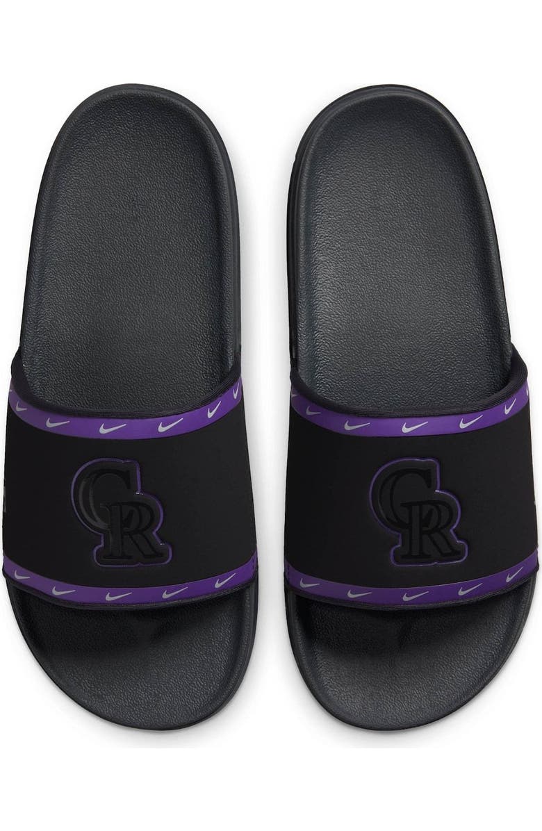 Nike Men's Nike Colorado Rockies Team Off-Court Slide Sandals, Main, color,