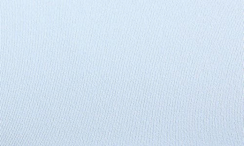 Shop Nike Zenvy Asymmetrical Light-support Padded Sports Bra In Light Armory Blue