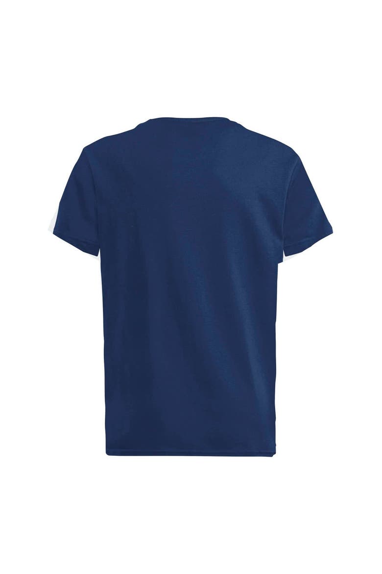 Youth adidas Navy USA FIFA World Cup 2026 Host Country Mascot T-Shirt, Alternate, color, Navy