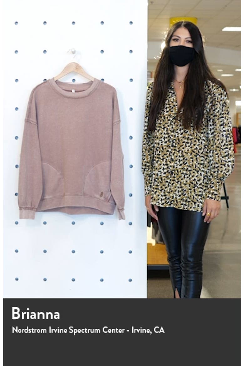 Free People FP Movement Metti Crewneck Sweatshirt video