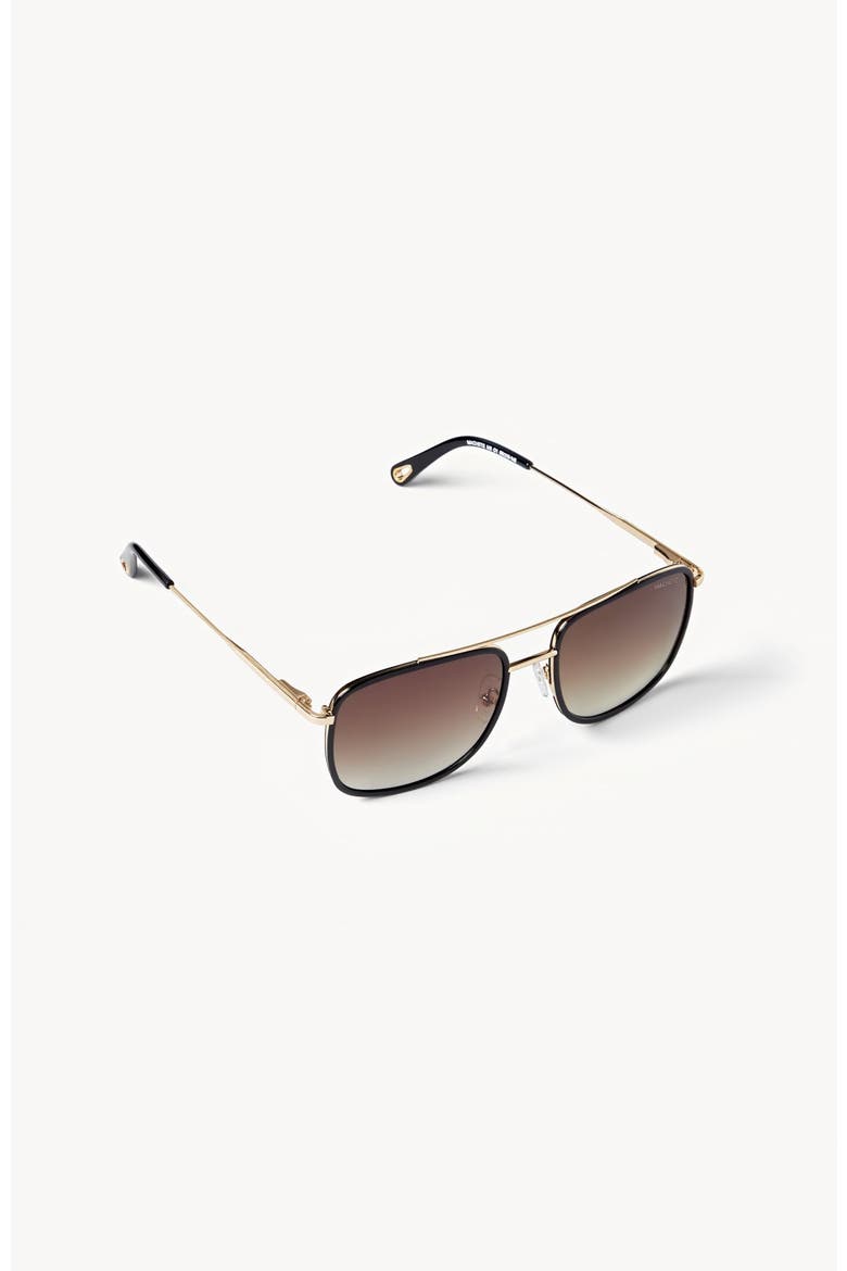 Amelia Sunglasses, Alternate, color, Black