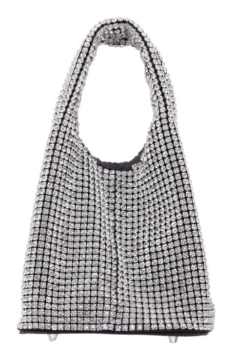 Crystal Top Handle Bag