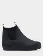 Bally Curling Bootie in Leather Lined with Lamb Fur