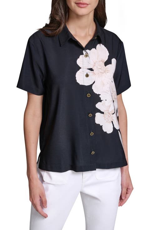 Floral Print Woven Shirt