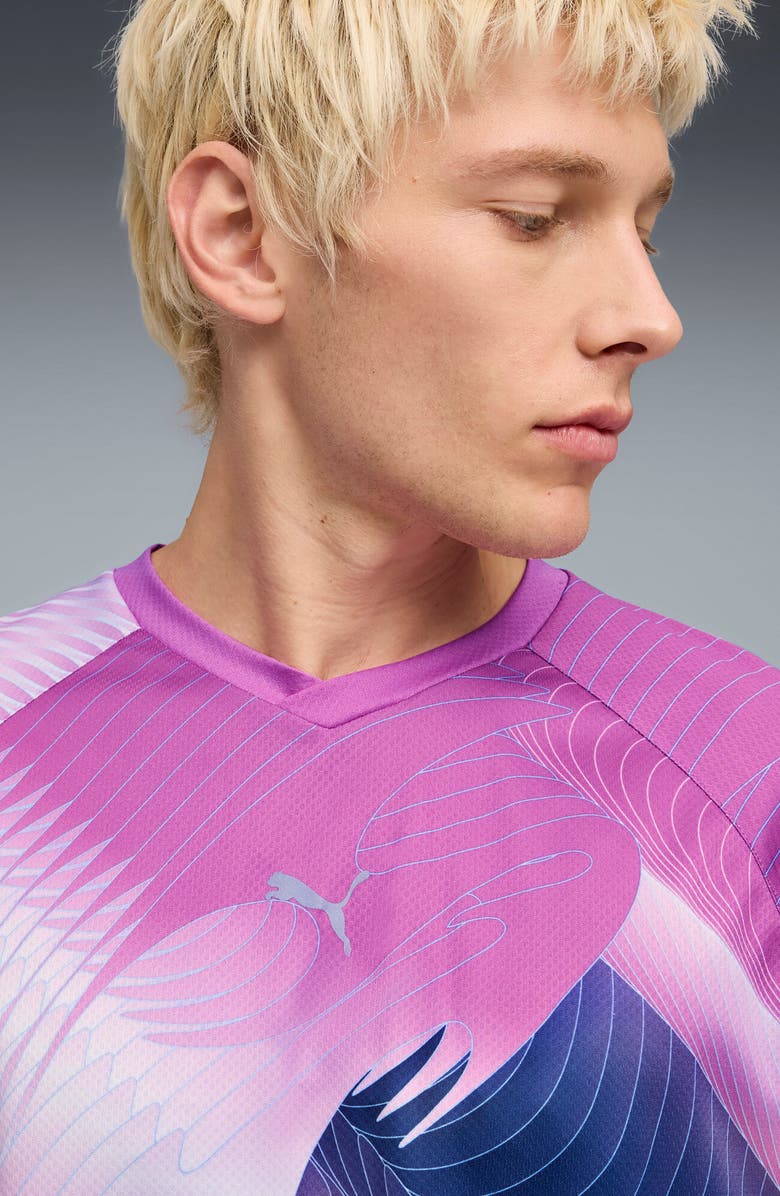 PUMA tech-X Relaxed Jersey, Alternate, color, Mauve Pop