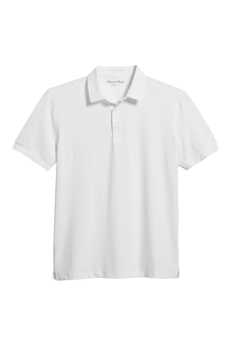 Versa Trim Fit Performance Golf Polo, Alternate, color, WHITE SOLID