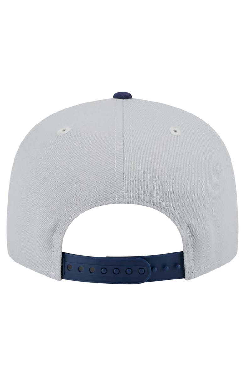 New Era Men's New Era Gray/Navy Pittsburgh Pirates 2-Tone Color Pack 9FIFTY Snapback Hat, Alternate, color, 