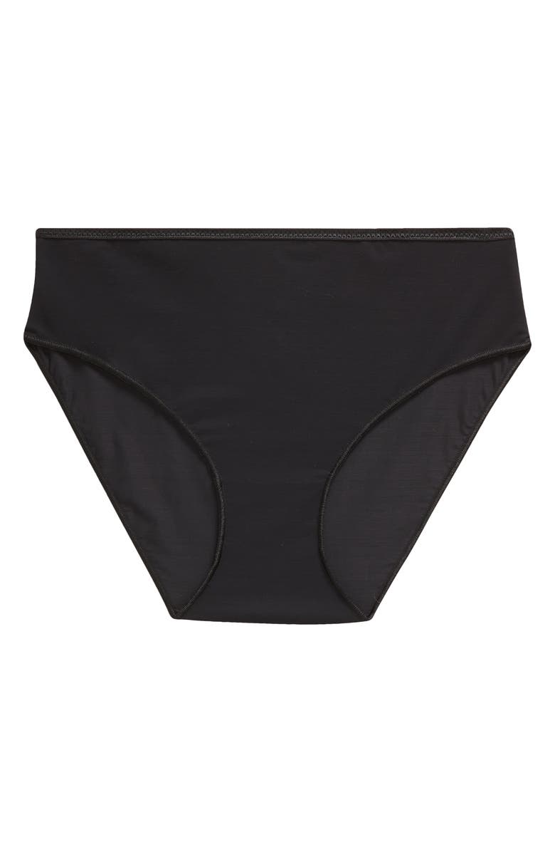 Simone Perele Andora High Waist Briefs, Alternate, color, Black