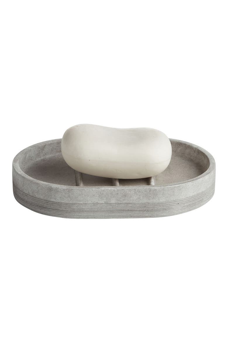 City Line Soap Dish, Alternate, color, GREY