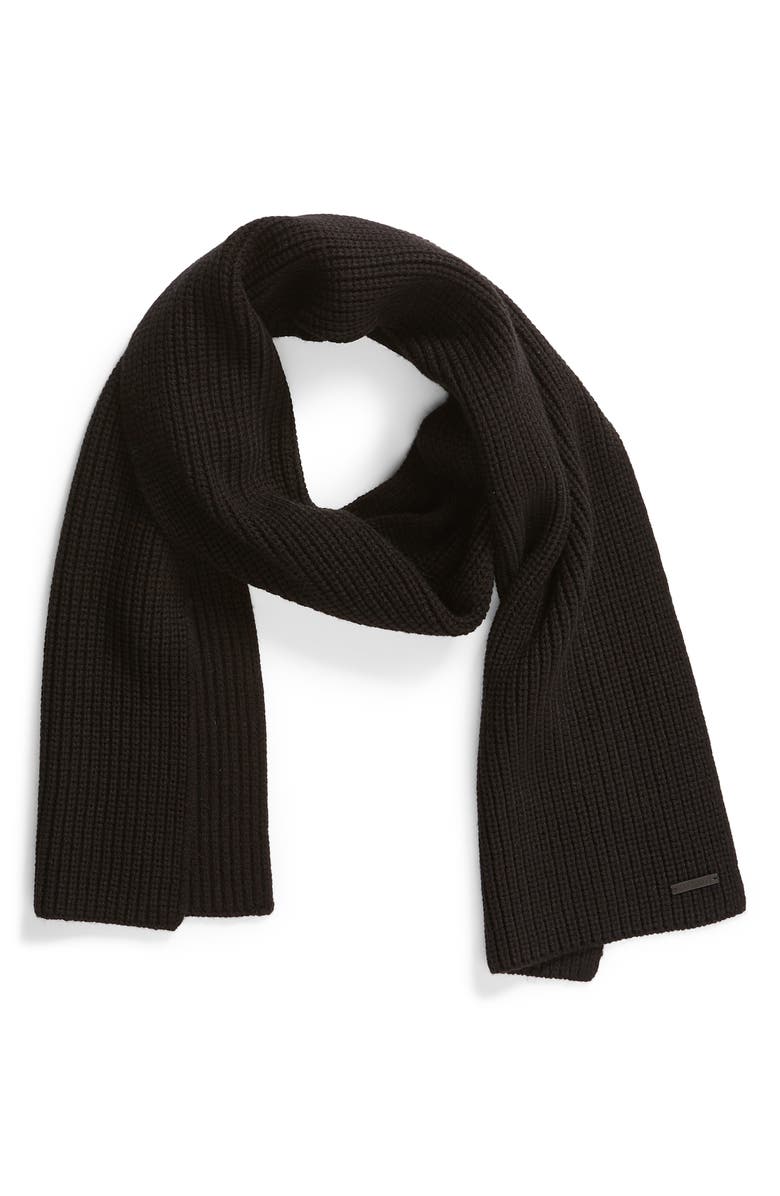AllSaints Half Cardigan Scarf, Alternate, color, 