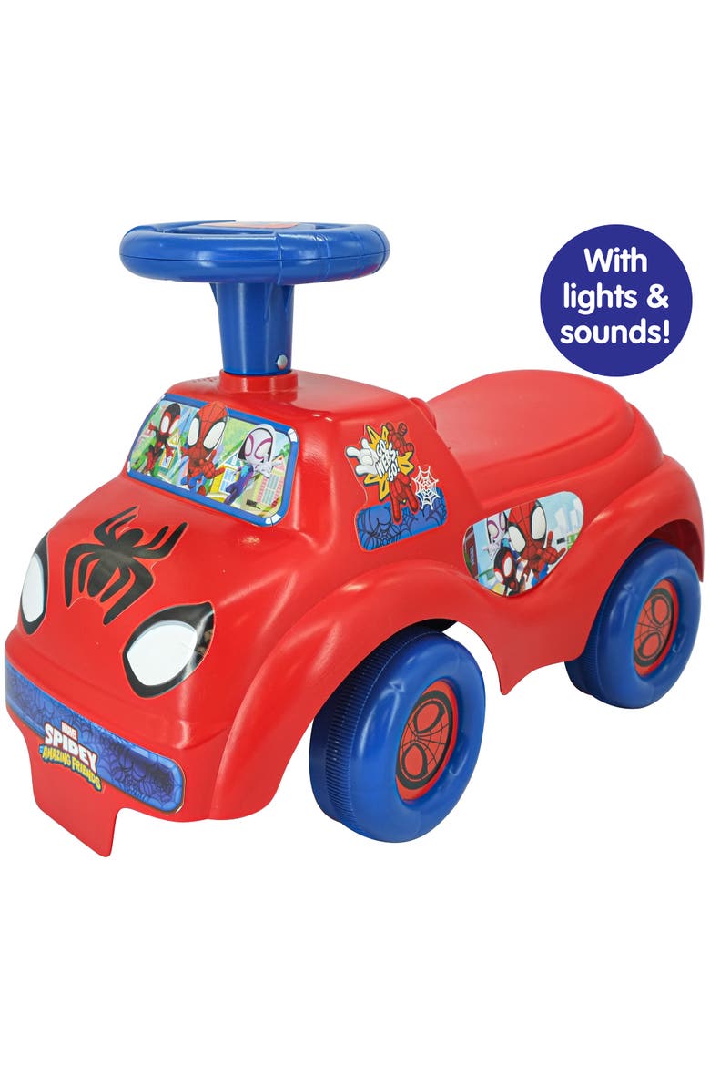My First Ride-On Spidey Marvel Vehicle, Alternate, color, Multicolored