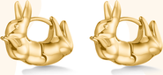 Hey Harper Rabbit Earrings