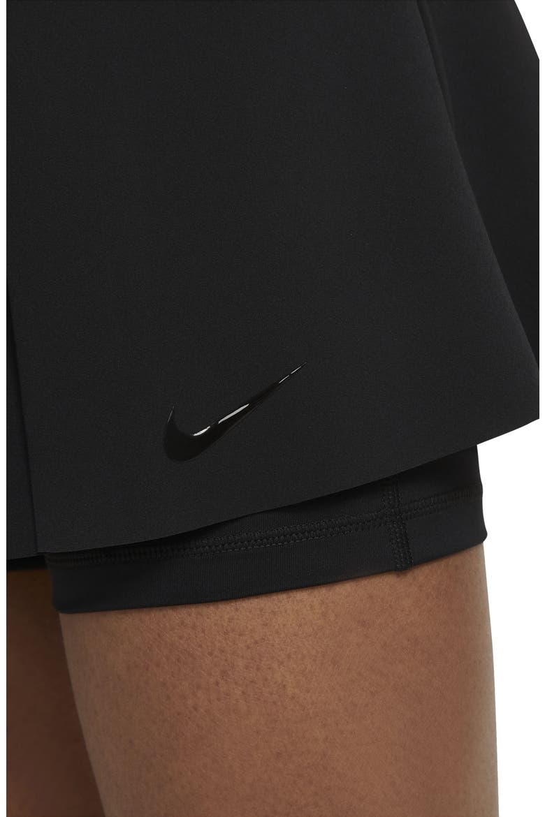 Club Tennis Skirt, Alternate, color, BLACK/BLACK