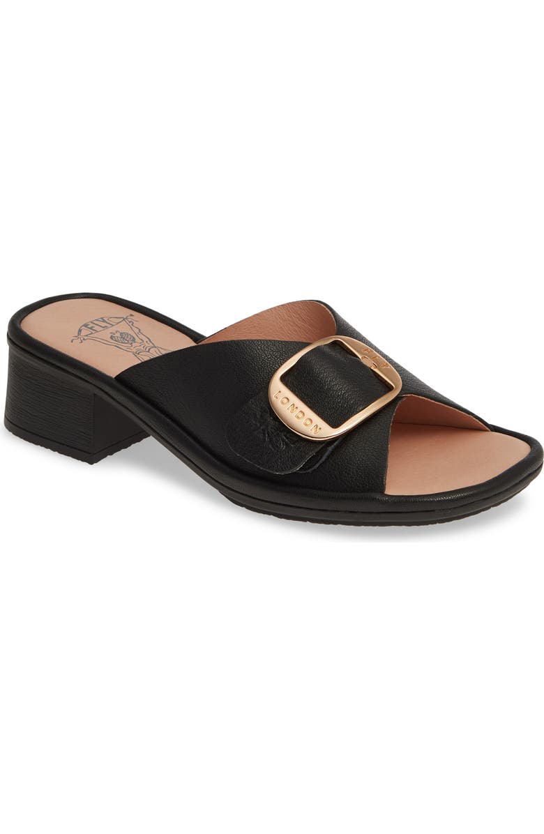 Fly London Elax Slide Sandal, Main, color,