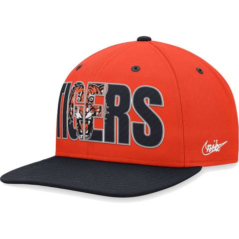 Men's Nike Orange Detroit Tigers Cooperstown Collection Pro Snapback Hat