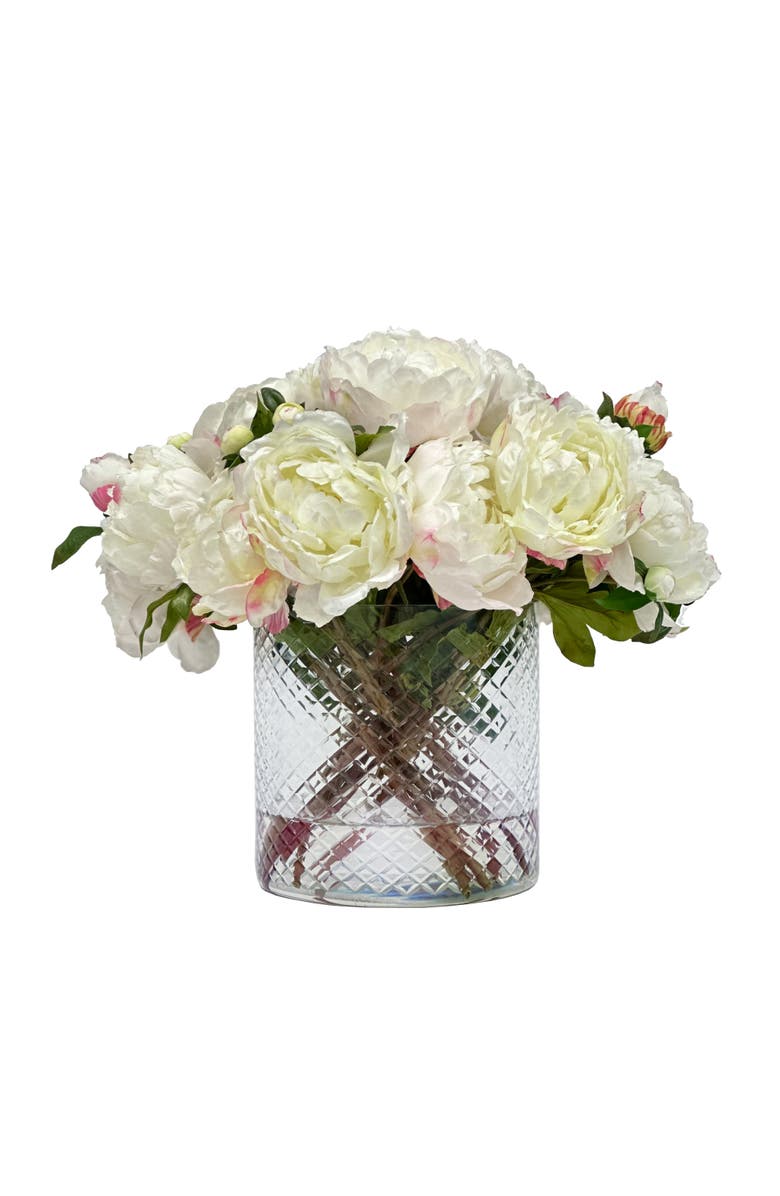 Winward Home Peony In Cut Glass, Main, color, 
